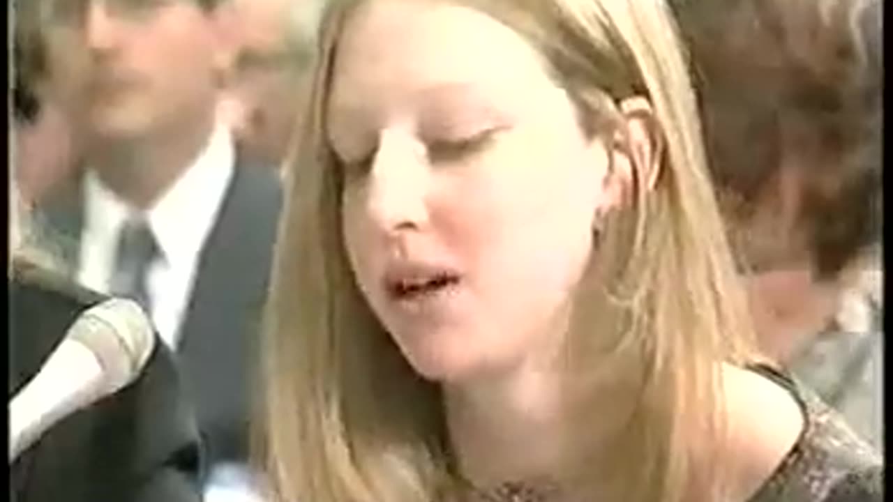 1999 Hep B Hearing. Testimonial of adolescent girl permanent disabled by vaccine.