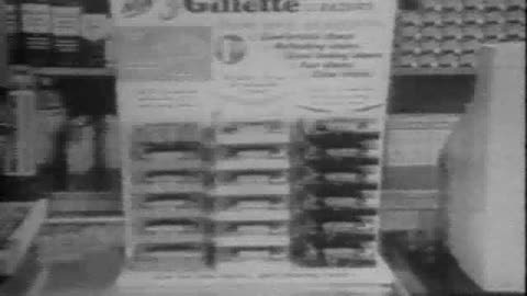 Commercial - Gillette Razor Blades ( Brooklyn Dodgers-Reese,Campanella,Zimmer )