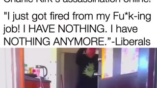 Leftist lunatic got fired from their job for celebrating Charlie’s assassination.