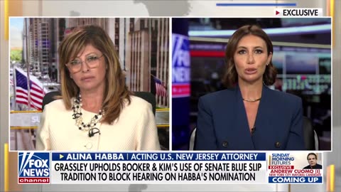 The blue slip process has blocked Senate hearing on Alina Habba's nomination