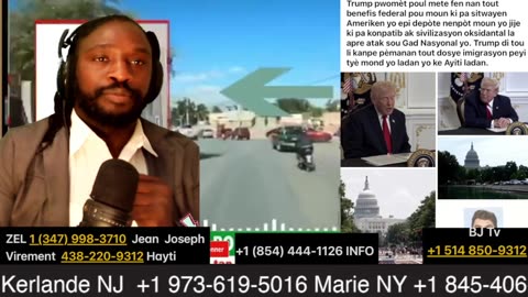 28 NOV MEN TRAMBLEMAN USA A FLASH DEKLARASYON TÈT CHAJE USA CANADA