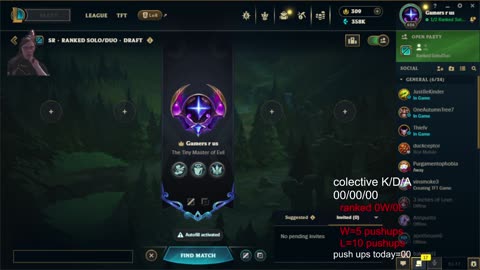 league of legends road to plat.