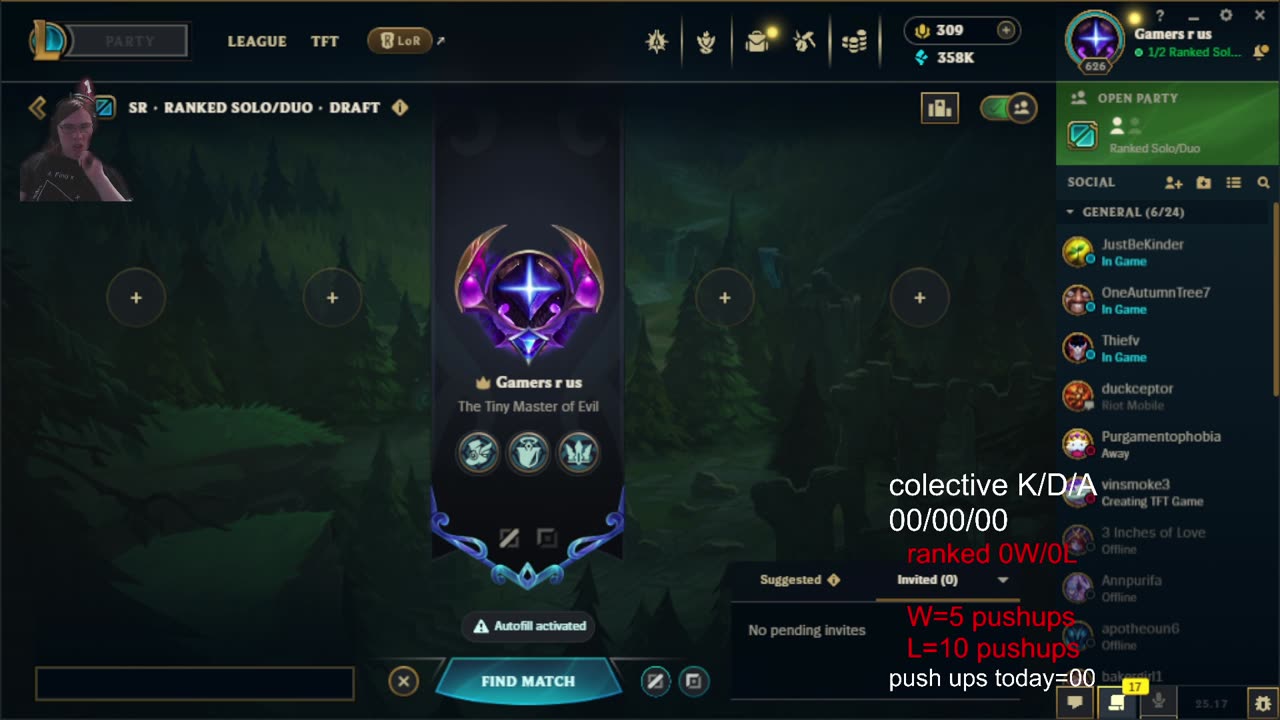 league of legends road to plat.