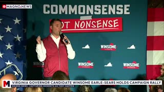 🇺🇸 Virginia Governor Candidate Winsome Earle-Sears Holds 'Common Sense, Not Nonsense' Rally [LIVE]