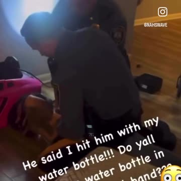 Police Officer Horrifically Bodyslams A Black Man and Fights Him