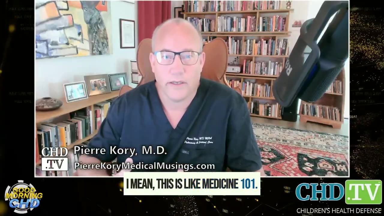 Dr. Pierre Cory - "This child “did not die of measles”