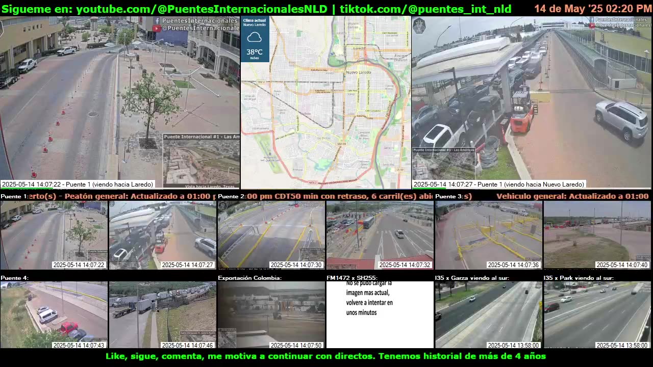 Puentes Internacionales NLD (Youtube / TikTok)