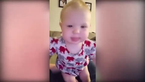 Funny and cute baby kids hysterical laughs