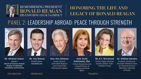 Honoring The Life and Legacy of Ronald Reagan - Entire Day-Long Program
