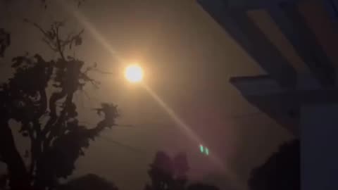 Missiles Pakistani rains India sky