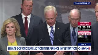 Senator Ron Johnson at Arctic Frost Press Conference 10.29.25