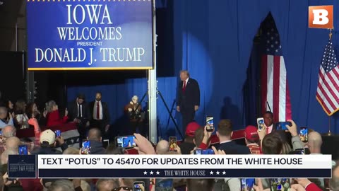 LIVE: President Trump Delivers Remarks in Clive, IA...