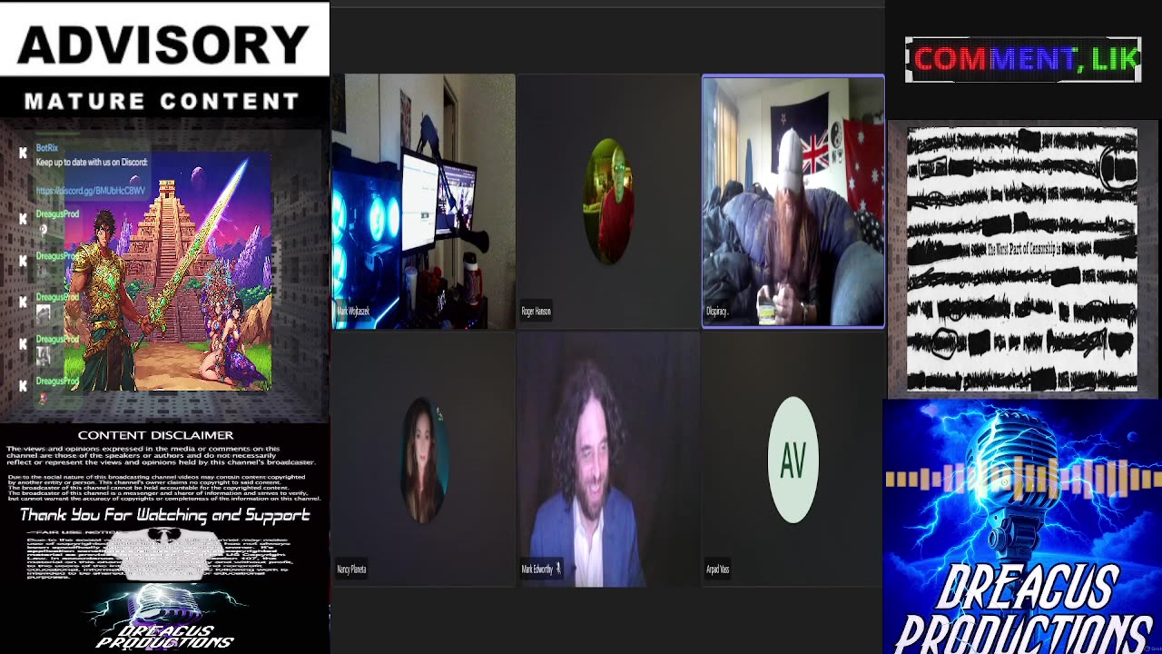 DREAGUS PRODUCTIONS WEDNESDAY SHOWS-18 JUN 25raw