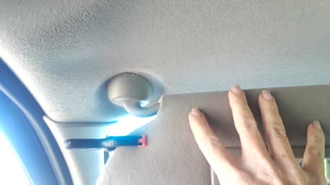 Trailblazer Sun Visor removal repair install