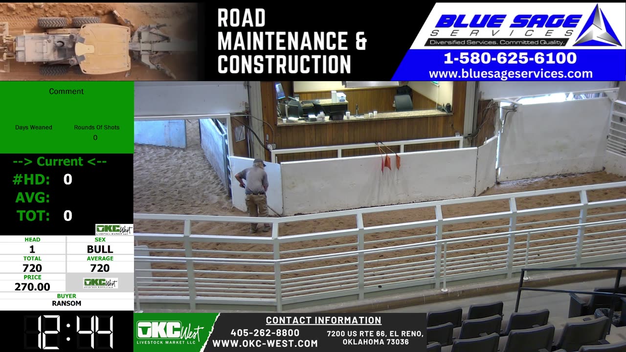 6/24/2025 -Calf & Stocker Auction - OKC West