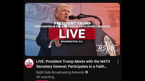 LIVE: President Trump Meets with the NATO Secretary General