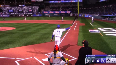 MLB The Show: Kansas City Royals vs Oakland Athletics (S21 ALCS G2) 