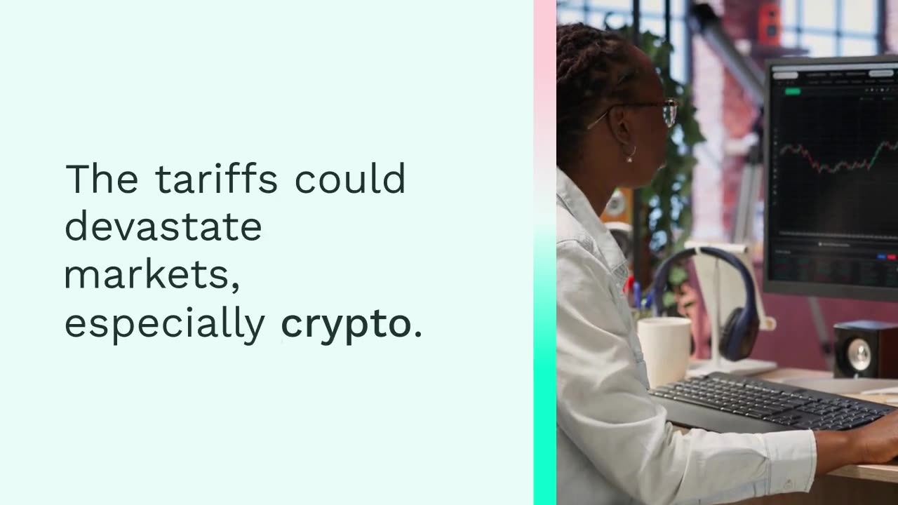 Crypto Stocks Plunge As Trump’s 104% China Tariffs are Set to Go Live