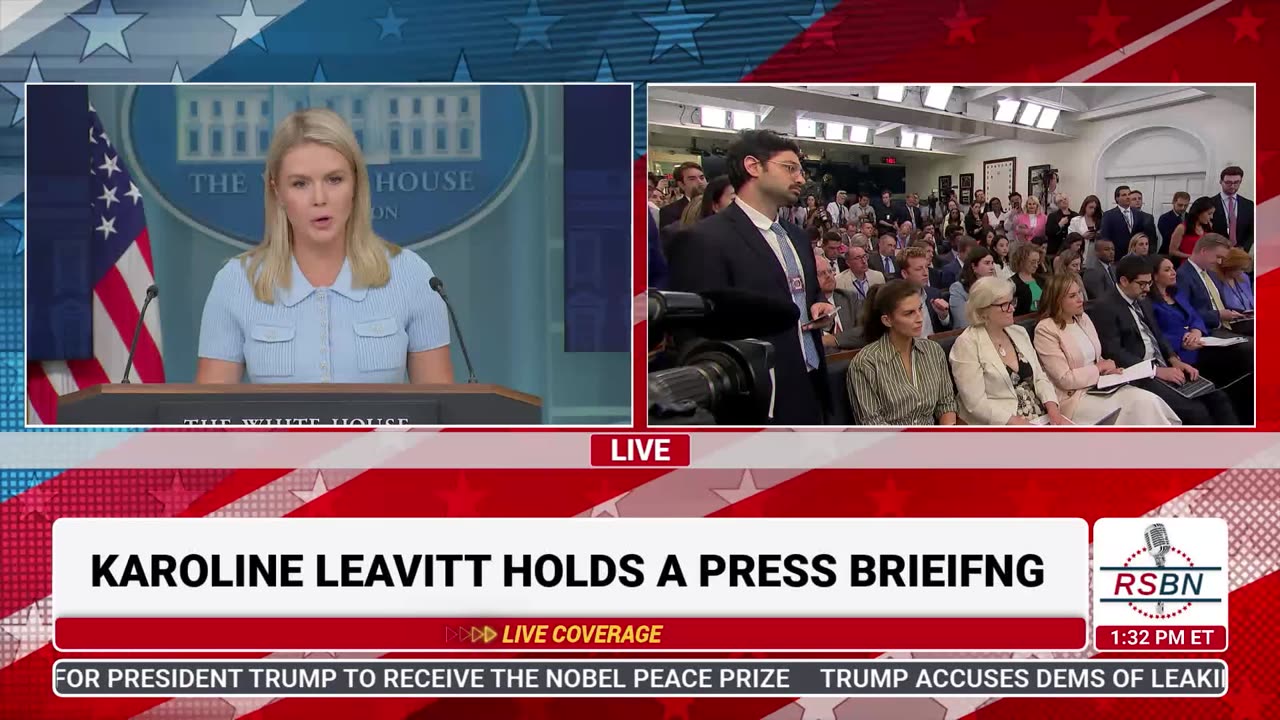 WATCH: White House Press Secretary Karoline Leavitt Holds a Press Briefing - 6/30/25