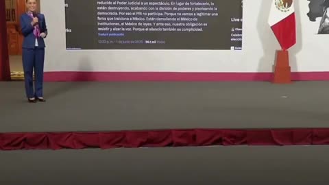 Sheinbaum califica como “todo un éxito” la primera elección de jueces