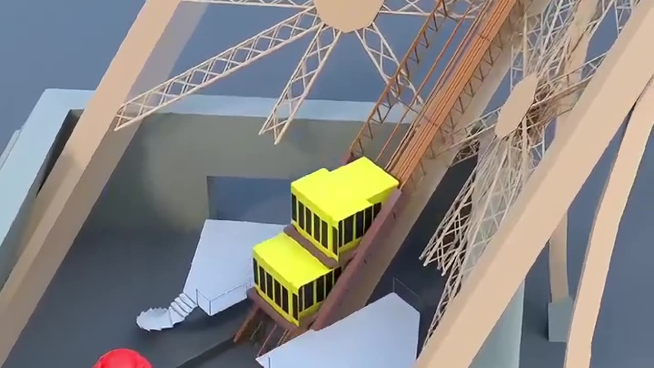 Inside the Eiffel Tower