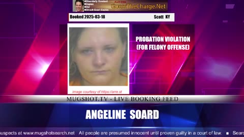 Mugshot TV - Live Arrest Booking Video Stream