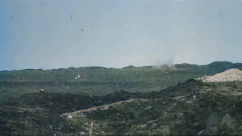 British trenches with bayonets and grenade launchers at the Battle of Ancre 1916