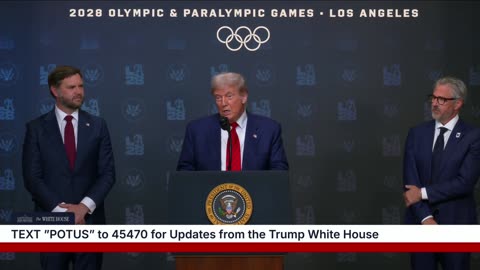 President Trump Signs an Executive Order, August 05, 2025