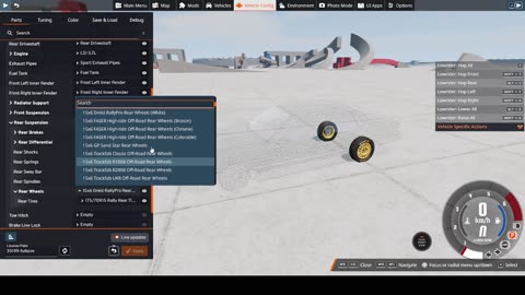 Crashes and stunts in BEAM ng