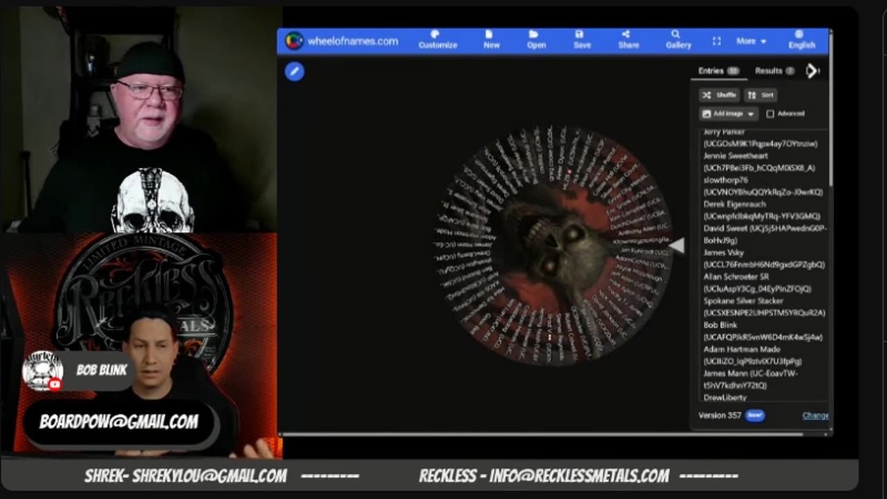 A Double Win On The Wheel Of Fortune - Shrek And Reck Show- RECKLESS METALS!!!