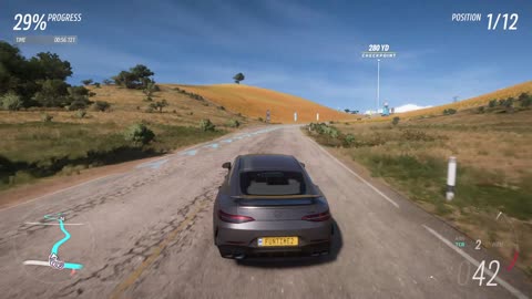 Forza Horizon 5 - Marigold Sprint in a Mercedes-Benz AMG GT4!