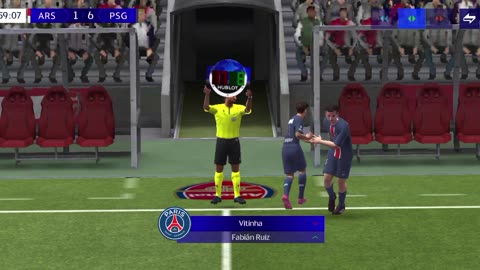 PSG VS ARSENAL gaming part 5