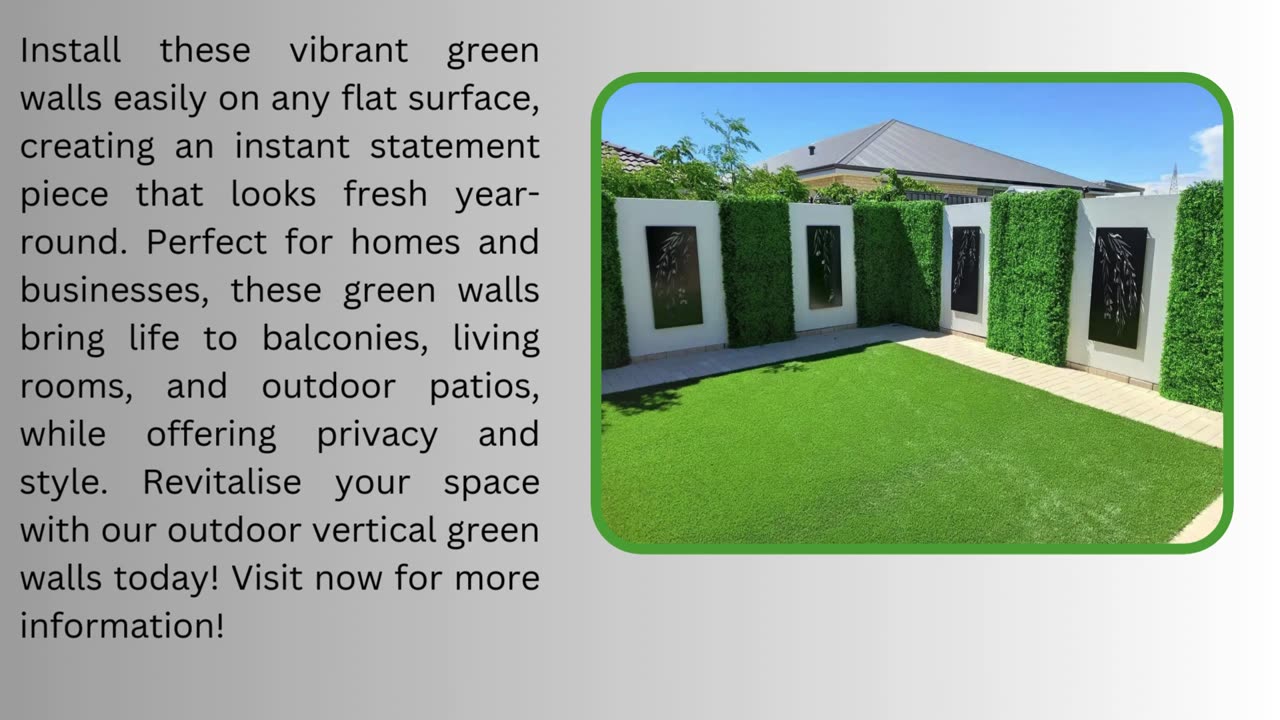 Boost Your Interior with Vertical Green Walls