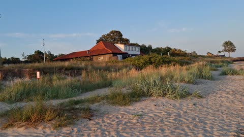 Vid Löderups Strandbad kvällen 29 Juli 2025