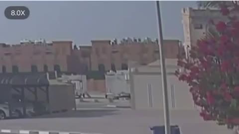 CCTV footage captures the Israeli bombardment of Hamas leader Khalil al-Hayya’s