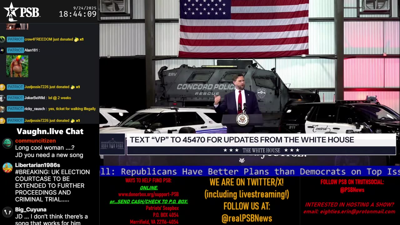 Patriots' Soapbox NEWS - LIVE 24/7!