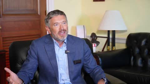 Congressman Thomas Massie stood with Jeffrey Epstein survivors....