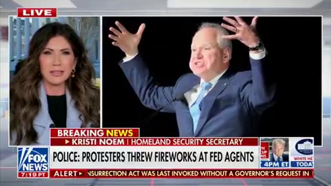 ✅ What Sec Kristi Noem said to Tim Walz