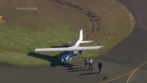 Video of an emergency landing of a Cessna T210H aircraft at Bankstown Airport (Australia)