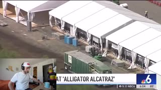 ICE Fills 'Mega Prison' 'Alligator Alcatraz' in 24 Hours - Dems want in