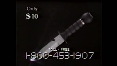 Survival Knife As Seen On TV 1985