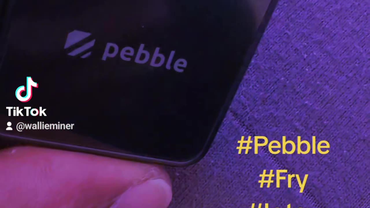 Pebble mining
