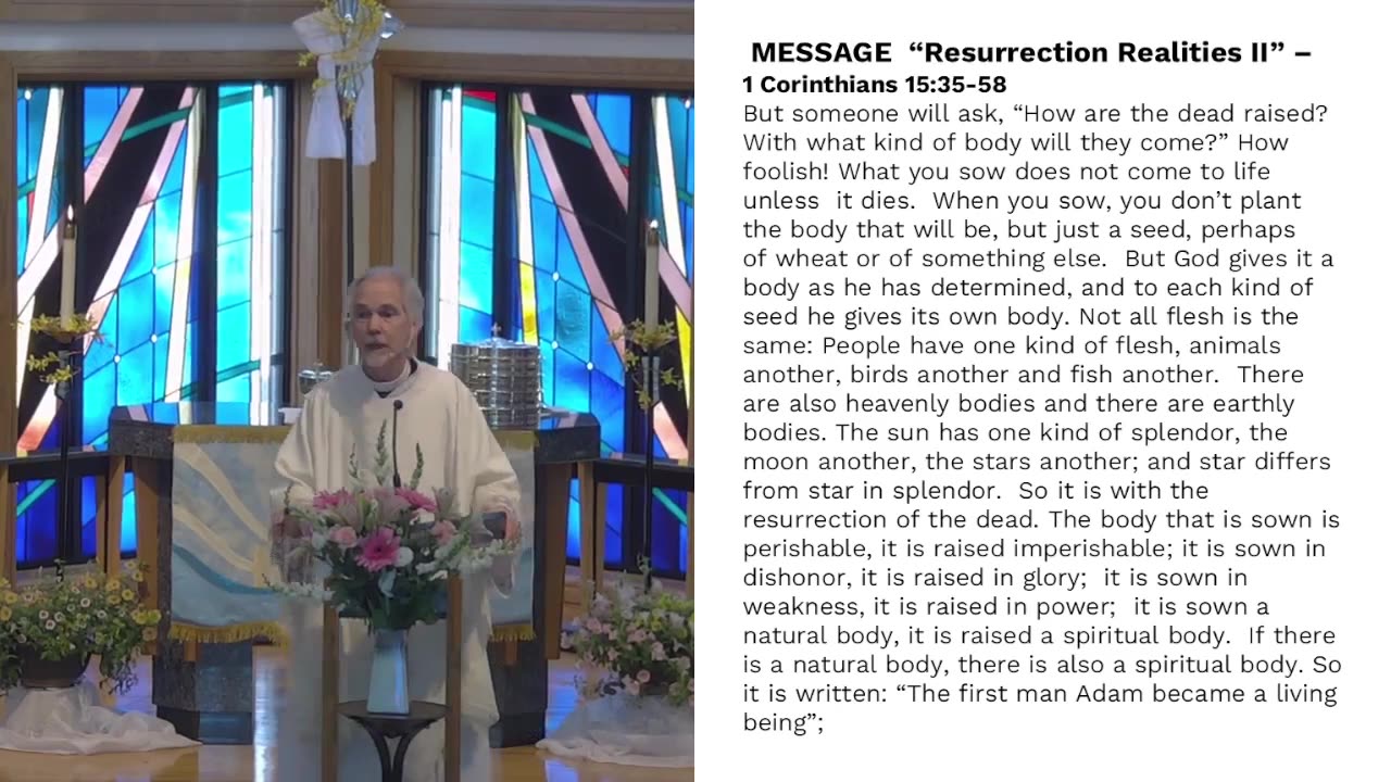 LCLC - 3rd Sunday of Easter - May 4, 2025