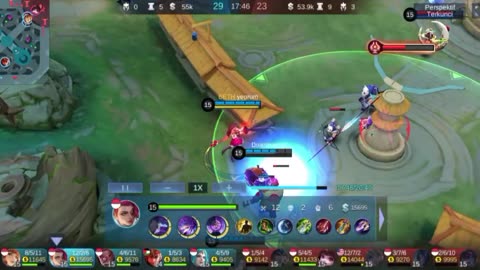 Mobile Legend Lesley MVP 15