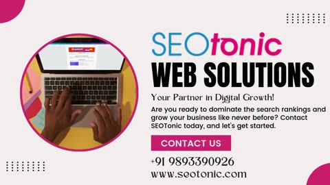 Boost Rankings with Top SEO Company in India - SEOTonic