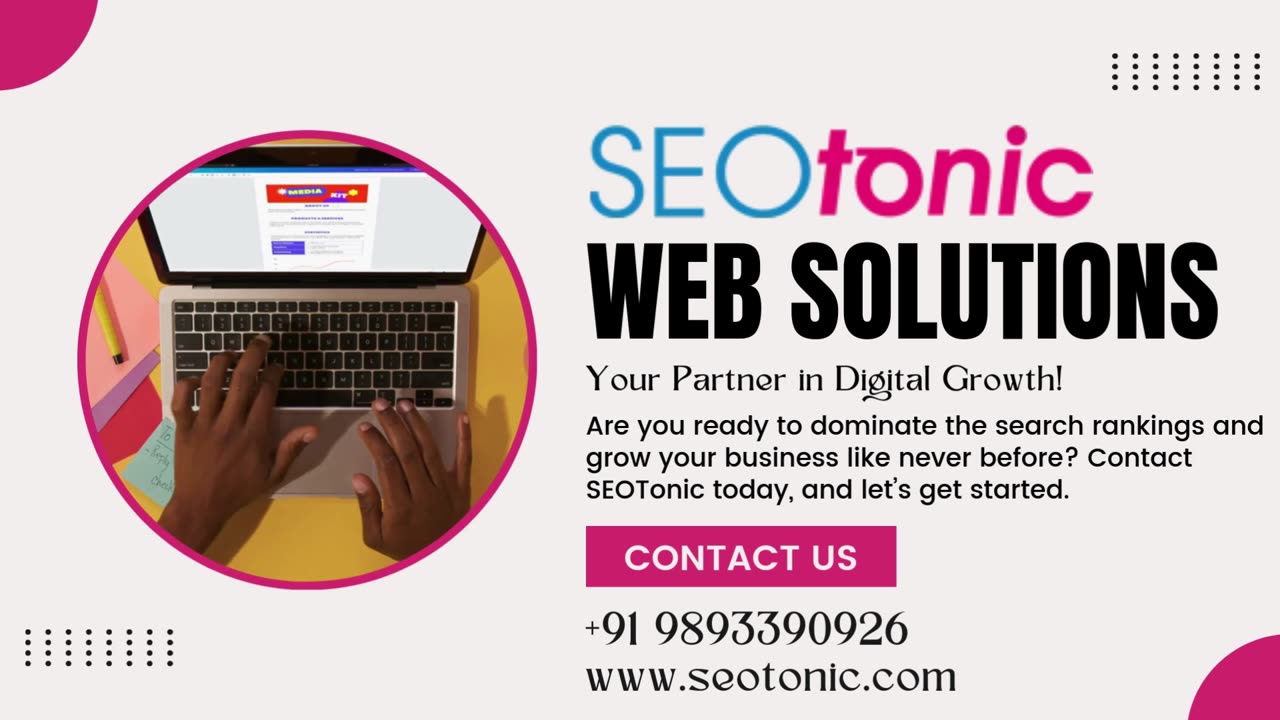 Boost Rankings with Top SEO Company in India - SEOTonic