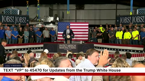 Vice President JD Vance Delivers Remarks at ALTA Refrigeration, Inc.