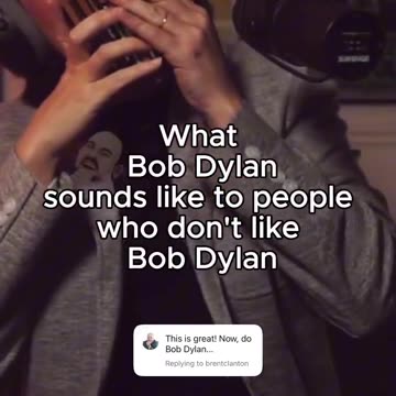 😂 😃How Bob Dylan sounds to people who don't like Bob Dylan😁 😂