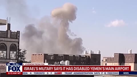 BREAKING: Israeli military fully disables Yemen's main airport