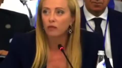 Italian PM Giorgia Meloni and Traitor: "Italy and Europe need immigrants."